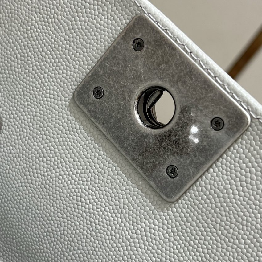 Replica CHANEL Le Boy Grey Silver 7 Replica CHANEL Le Boy Grey Silver - 1:1 designer replica handbag