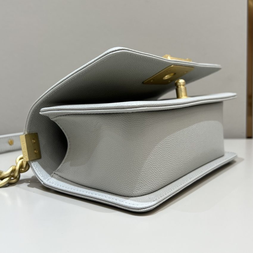 Replica CHANEL Le Boy Grey Gold 3 Replica CHANEL Le Boy Grey Gold - high-accuracy replica luxury purse