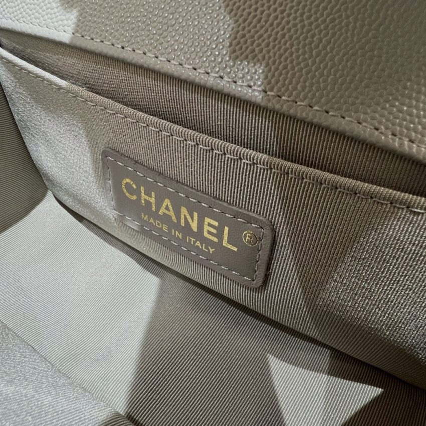 Replica CHANEL Le Boy Grey Gold 8 Replica CHANEL Le Boy Grey Gold - premium-grade designer purse dupe