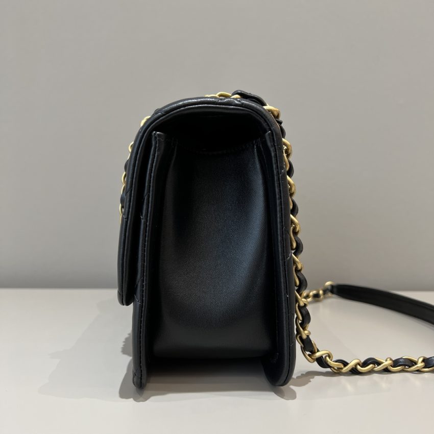 Replica CHANEL Tofu Bag Black 3 Replica CHANEL Tofu Bag Black - high-end fake designer purse