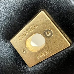 Replica CHANEL Tofu Bag Black 4 Replica CHANEL Tofu Bag Black - premium 1:1 fake handbag model