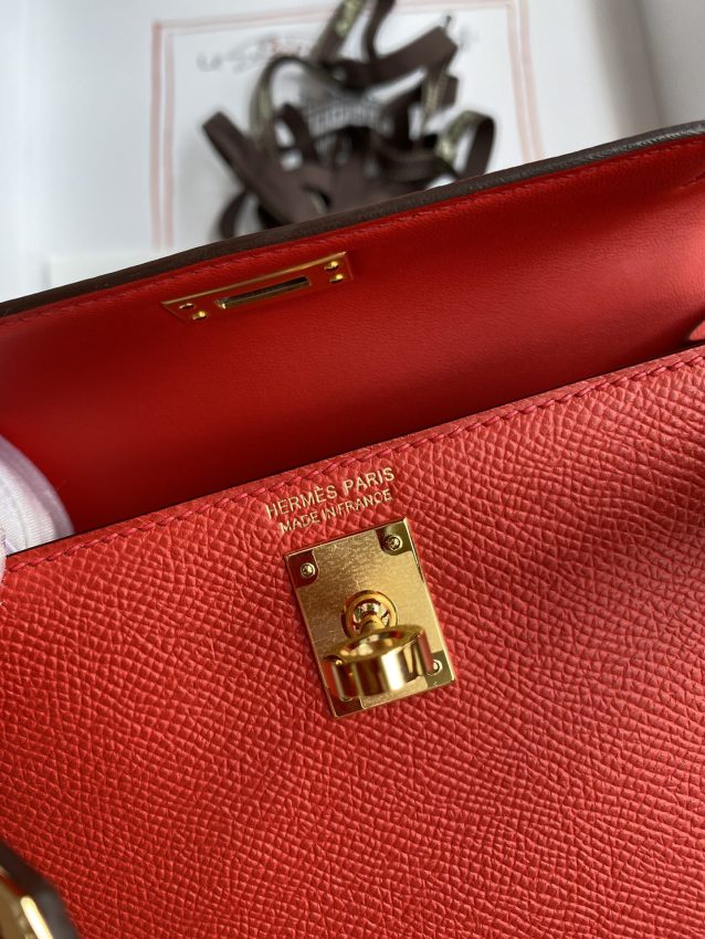 Replica Hermes Kelly Epsom Bright Red 5 Replica Hermes Kelly Epsom Bright Red - high-end fake designer purse