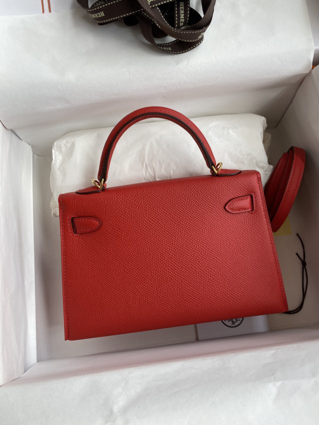 Replica Hermes Kelly Epsom Bright Red 7 Replica Hermes Kelly Epsom Bright Red - top-tier luxury replica shoulder bag