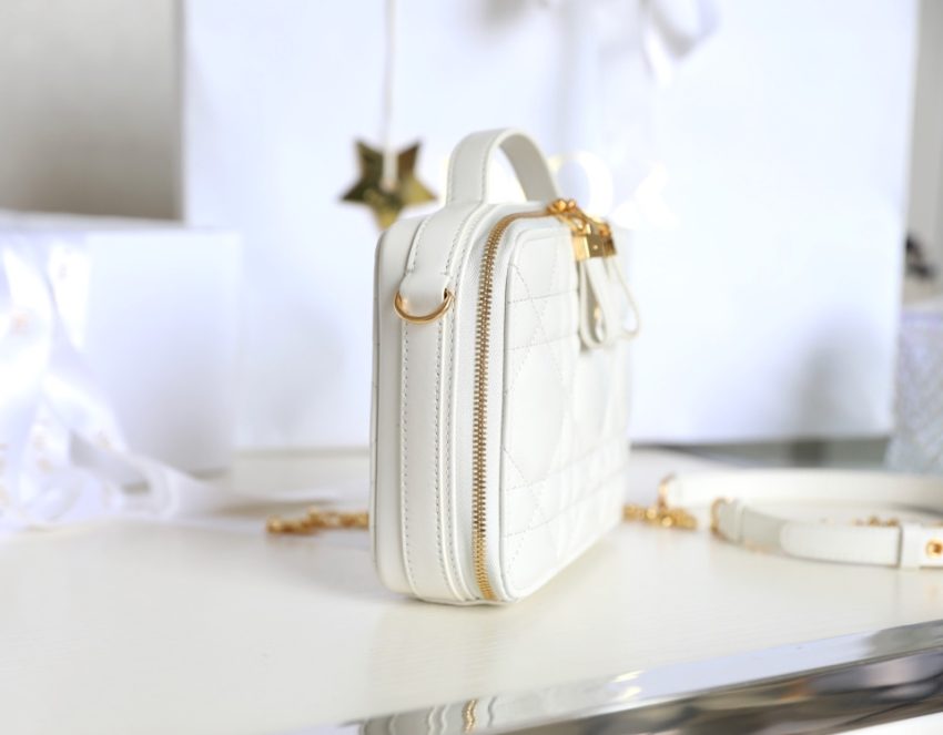 Replica Dior Caro Box Bag White 4 Replica Dior Caro Box Bag White - top-rated replica designer bag