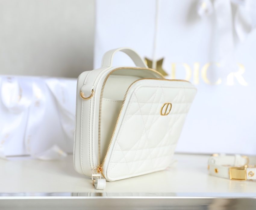 Replica Dior Caro Box Bag White 5 Replica Dior Caro Box Bag White - best-selling designer handbag dupe