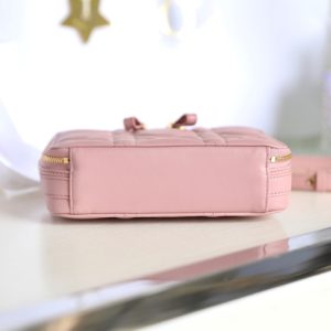 Replica Dior Caro Box Bag Pink 7 Replica Dior Caro Box Bag Pink - high-end fake designer purse