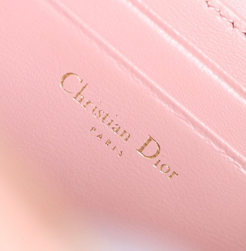 Replica Dior Caro Box Bag Pink 8 Replica Dior Caro Box Bag Pink - 1:1 designer replica handbag