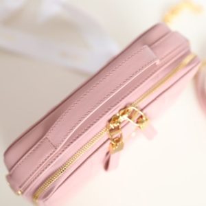 Replica Dior Caro Box Bag Pink 6 Replica Dior Caro Box Bag Pink - ultra-realistic fake designer tote