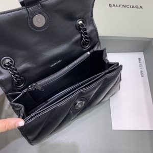 Replica Balenciaga Crush Small Full Black 5 Replica Balenciaga Crush Small Full Black - high-accuracy replica luxury purse
