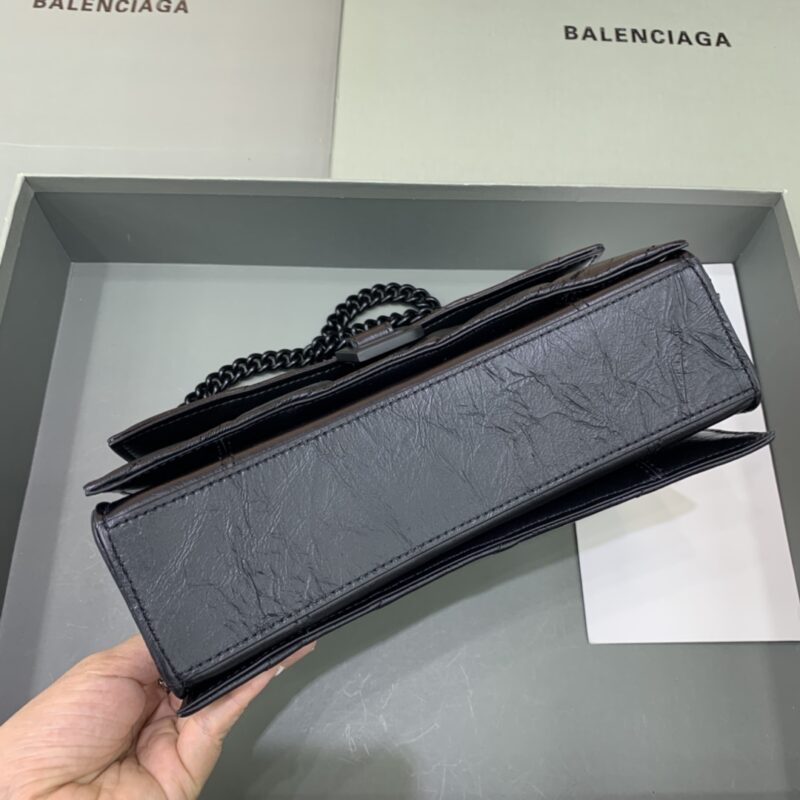 Replica Balenciaga Crush Small Full Black 6 Replica Balenciaga Crush Small Full Black - high-accuracy replica luxury purse