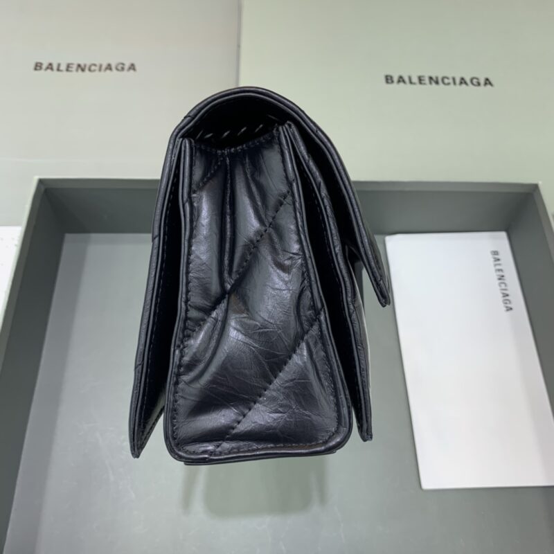 Replica Balenciaga Crush Small Full Black 7 Replica Balenciaga Crush Small Full Black - premium 1:1 fake handbag model