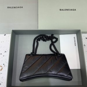 Replica Balenciaga Crush Small Full Black 8 Replica Balenciaga Crush Small Full Black - elite superclone designer purse