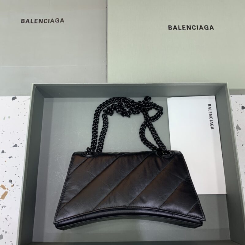 Replica Balenciaga Crush Small Full Black 8 Replica Balenciaga Crush Small Full Black - elite superclone designer purse