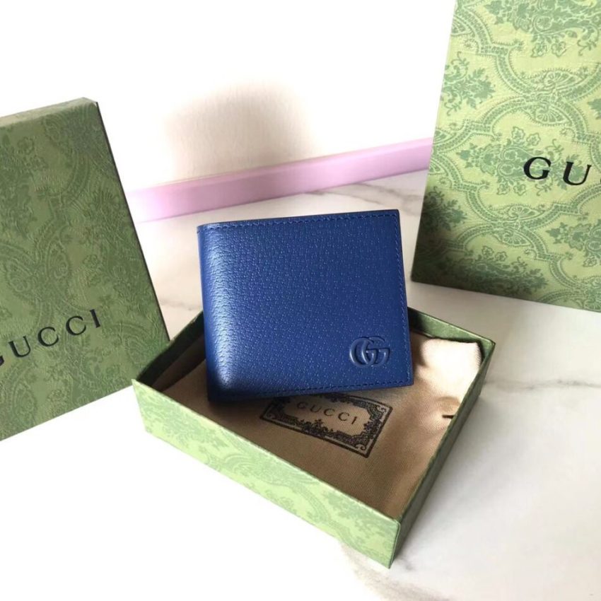 Replica Gucci Marmont Wallet Blue 1 Replica Gucci Marmont Wallet Blue - elite superclone designer purse