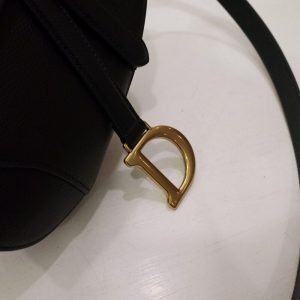Replica Dior Saddle Bag Small Black - premium 1:1 fake handbag model