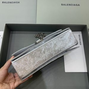 Replica Balenciaga Crush Small Silver 2 Replica Balenciaga Crush Small Silver - 1:1 designer replica handbag