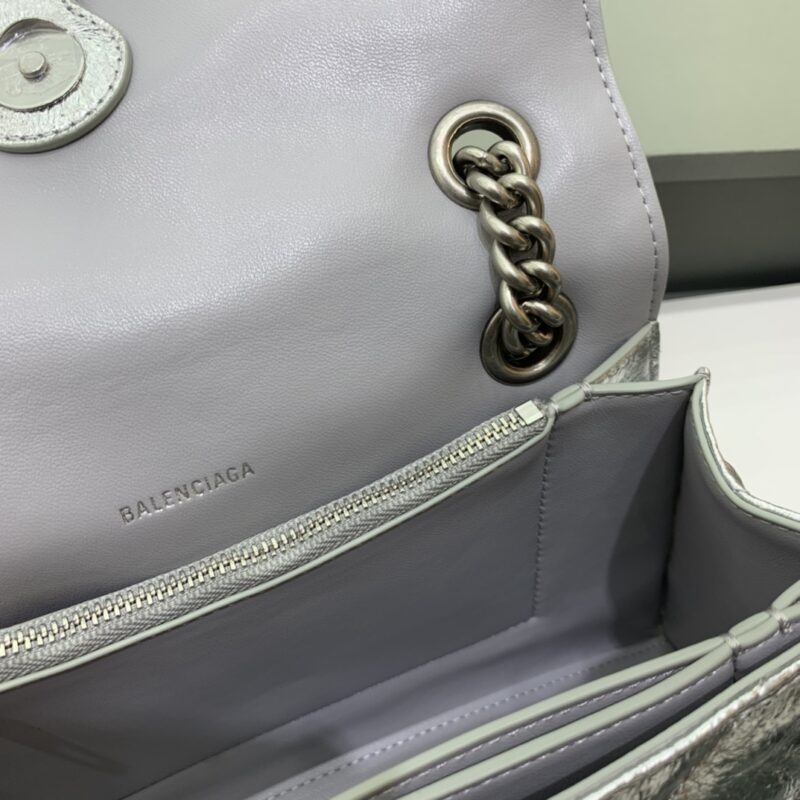 Replica Balenciaga Crush Small Silver 4 Replica Balenciaga Crush Small Silver - near-authentic luxury replica handbag