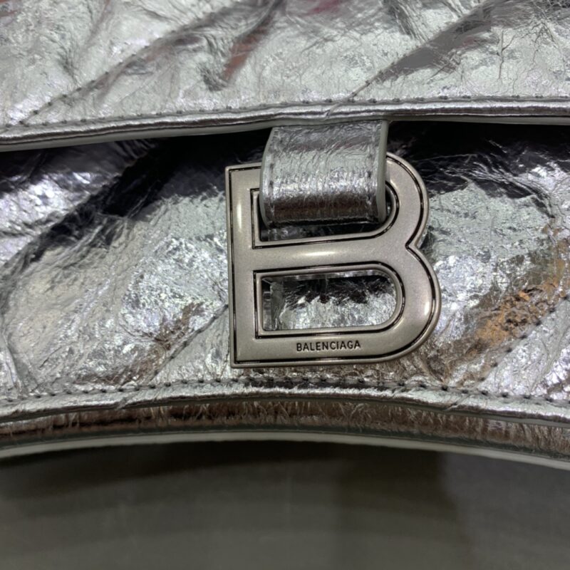 Replica Balenciaga Crush Small Silver 5 Replica Balenciaga Crush Small Silver - ultra-realistic fake designer tote