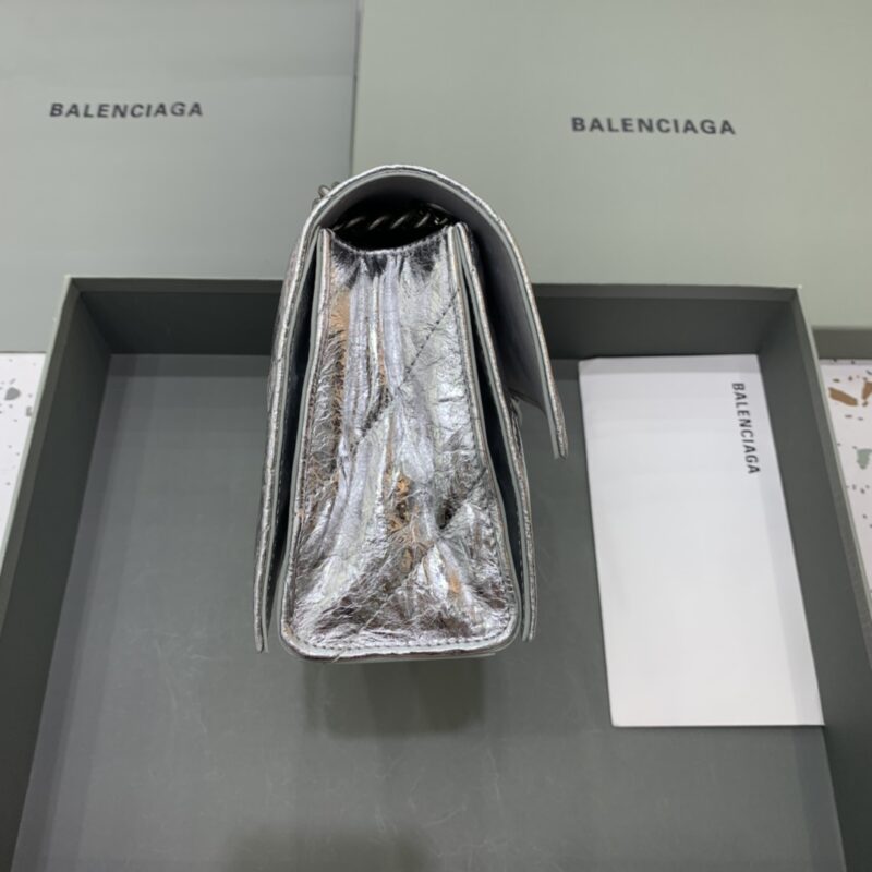 Replica Balenciaga Crush Small Silver 8 Replica Balenciaga Crush Small Silver - premium 1:1 fake handbag model