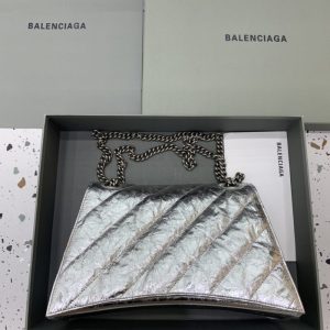 Replica Balenciaga Crush Large Silver 2 Replica Balenciaga Crush Large Silver - best-selling designer handbag dupe