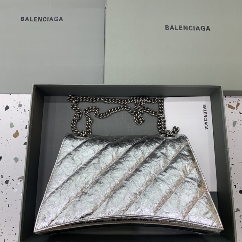 Replica Balenciaga Crush Large Silver 2 Replica Balenciaga Crush Large Silver - best-selling designer handbag dupe