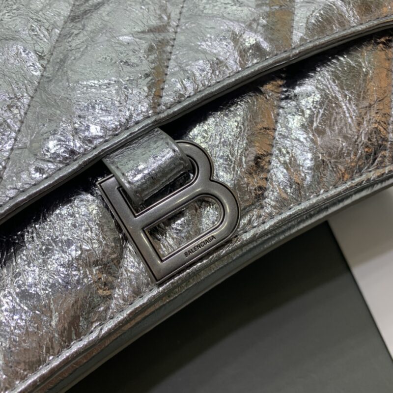 Replica Balenciaga Crush Large Silver 5 Replica Balenciaga Crush Large Silver - near-authentic luxury replica handbag