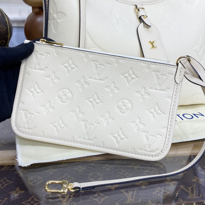 Replica Louis Vuitton Carry All White 3 Replica Louis Vuitton Carry All White - realistic designer-inspired fake bag
