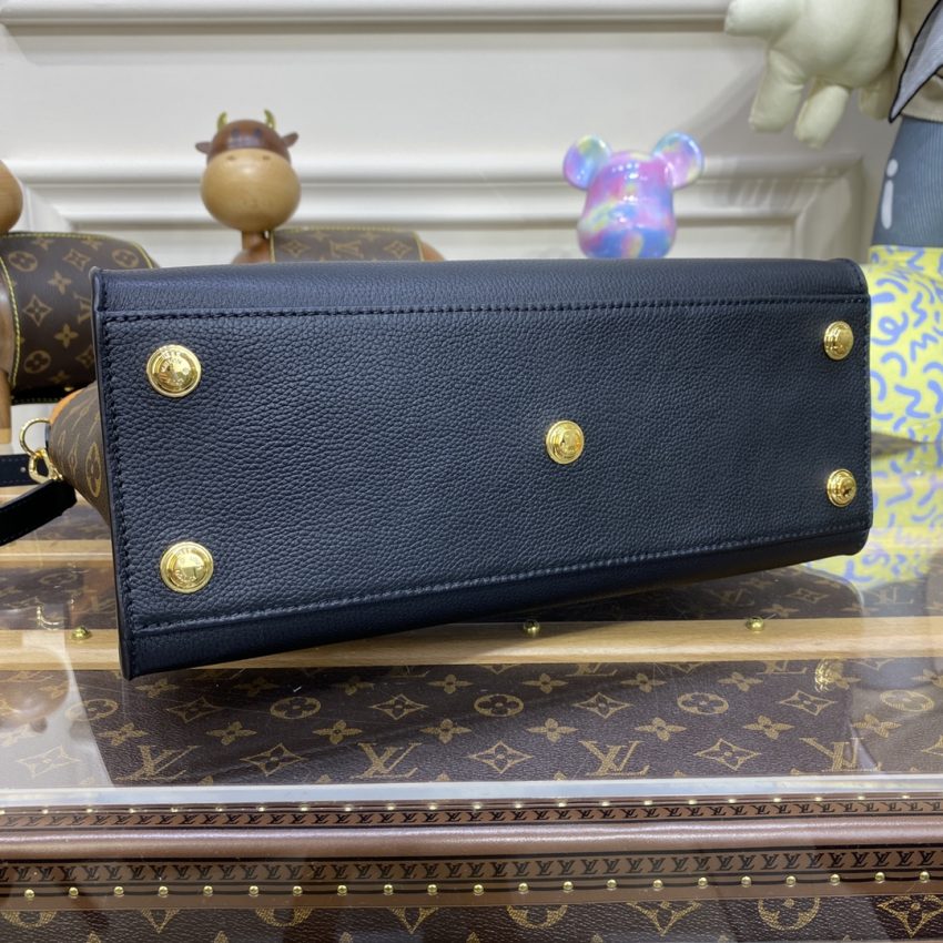 Replica Louis Vuitton On My Side Black-Brown 4 Replica Louis Vuitton On My Side Black-Brown - high-accuracy replica luxury purse