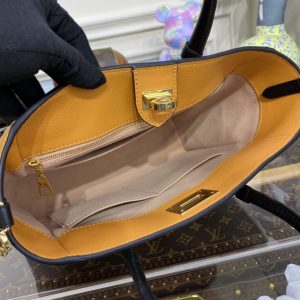 Replica Louis Vuitton On My Side Black-Brown 9 Replica Louis Vuitton On My Side Black-Brown - top-tier luxury replica shoulder bag