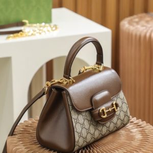 Replica Gucci Horsebit 1955 Top Handle 3 Replica Gucci Horsebit 1955 Top Handle - realistic designer-inspired fake bag