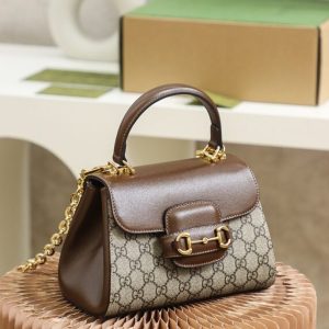 Replica Gucci Horsebit 1955 Top Handle 2 Replica Gucci Horsebit 1955 Top Handle - top-rated replica designer bag