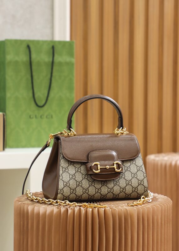 Replica Gucci Horsebit 1955 Top Handle 8 Replica Gucci Horsebit 1955 Top Handle - near-authentic luxury replica handbag