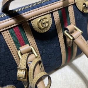 Replica Gucci Bauletto Top Handle Brown 5 Replica Gucci Bauletto Top Handle Brown - high-accuracy replica luxury purse