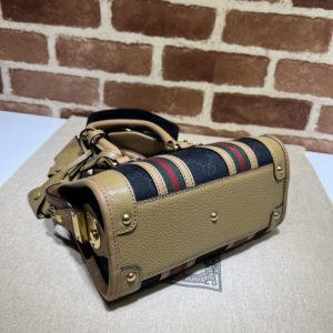 Replica Gucci Bauletto Top Handle Brown 7 Replica Gucci Bauletto Top Handle Brown - best-selling designer handbag dupe
