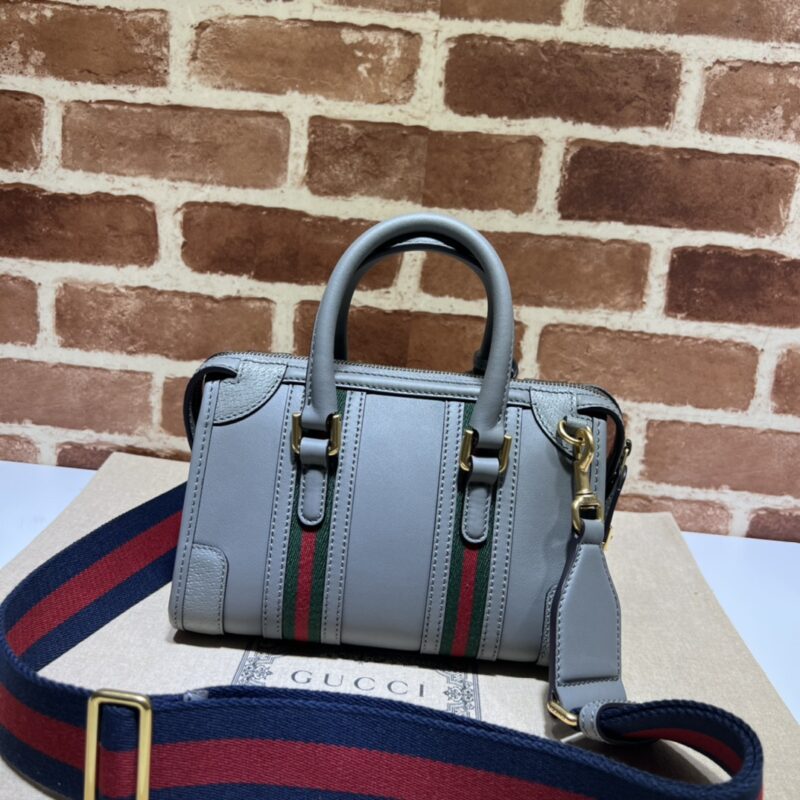 Replica Gucci Bauletto Top Handle Sky Blue - 1:1 designer replica handbag