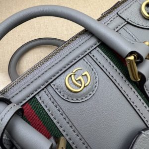 Replica Gucci Bauletto Top Handle Sky Blue - 1:1 designer replica handbag
