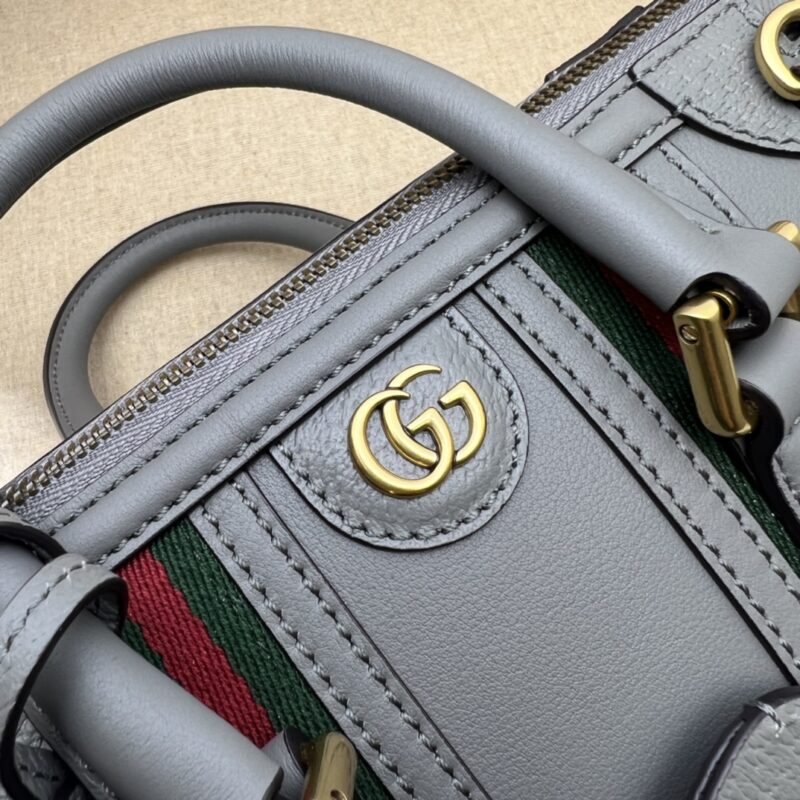 Replica Gucci Bauletto Top Handle Sky Blue - 1:1 designer replica handbag