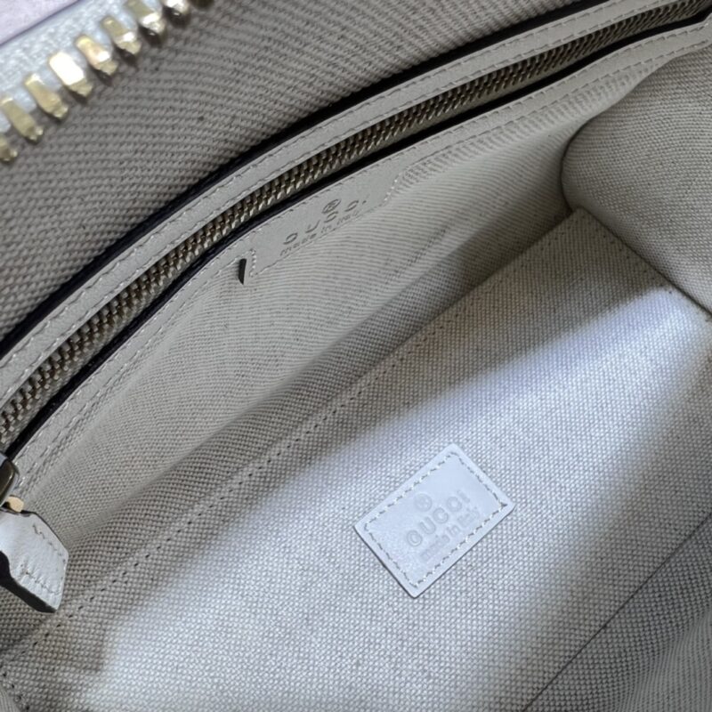Replica Gucci Bauletto Top Handle White 3 Replica Gucci Bauletto Top Handle White - best quality luxury bag dupe