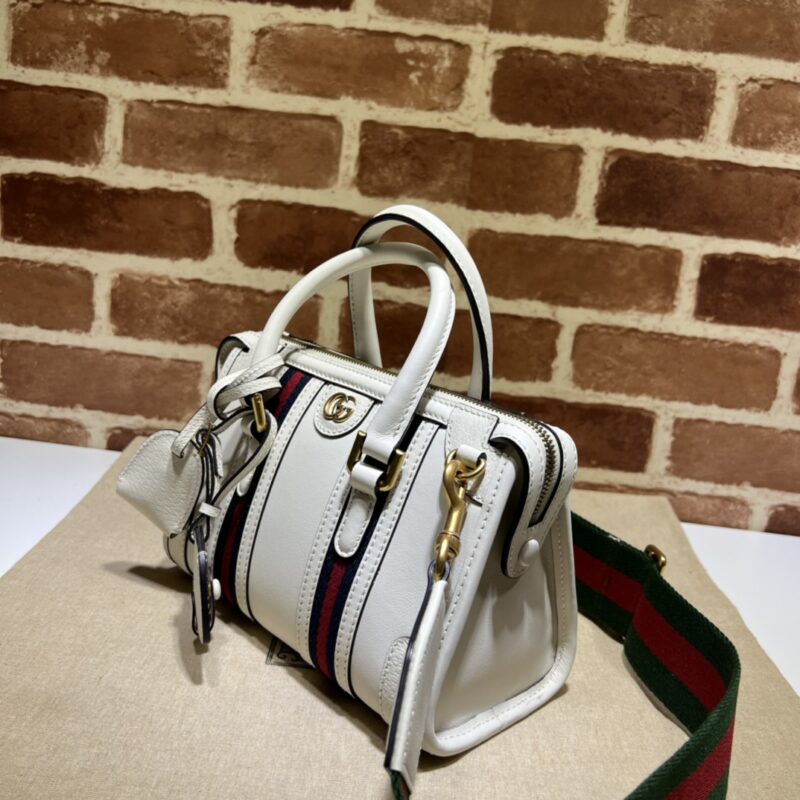 Replica Gucci Bauletto Top Handle White 6 Replica Gucci Bauletto Top Handle White - top-tier luxury replica shoulder bag