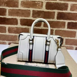 Replica Gucci Bauletto Top Handle White 7 Replica Gucci Bauletto Top Handle White - authentic-look luxury purse replica