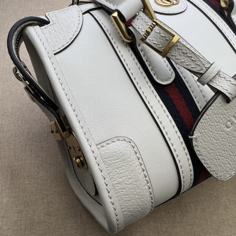 Replica Gucci Bauletto Top Handle White 8 Replica Gucci Bauletto Top Handle White - top-tier luxury replica shoulder bag