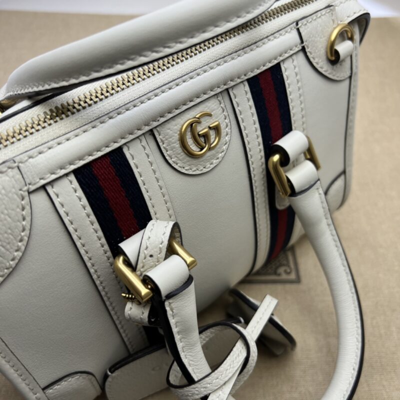 Replica Gucci Bauletto Top Handle White 9 Replica Gucci Bauletto Top Handle White - top-tier luxury replica shoulder bag