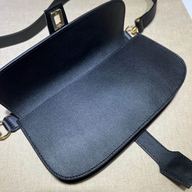 Replica Gucci G Blondie Waist Canvas Black - realistic designer-inspired fake bag