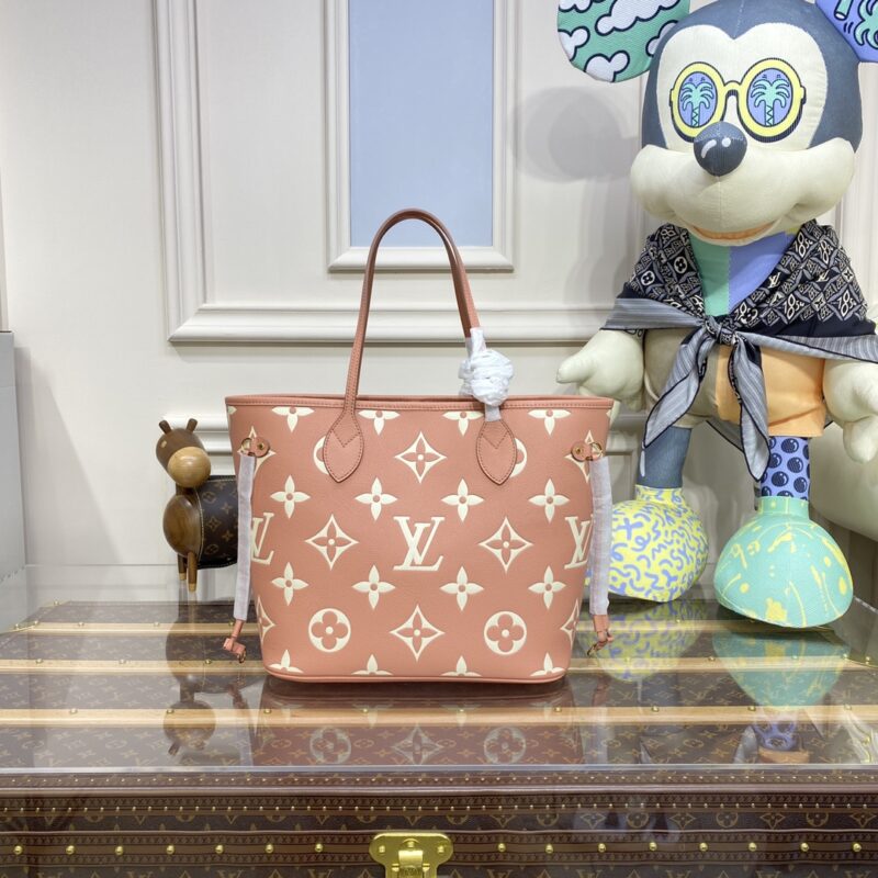 Replica Louis Vuitton Neverfull MM Pink - top-tier luxury replica shoulder bag
