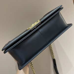 Replica CHANEL Le Boy Large Black 2 Replica CHANEL Le Boy Large Black - best quality luxury bag dupe