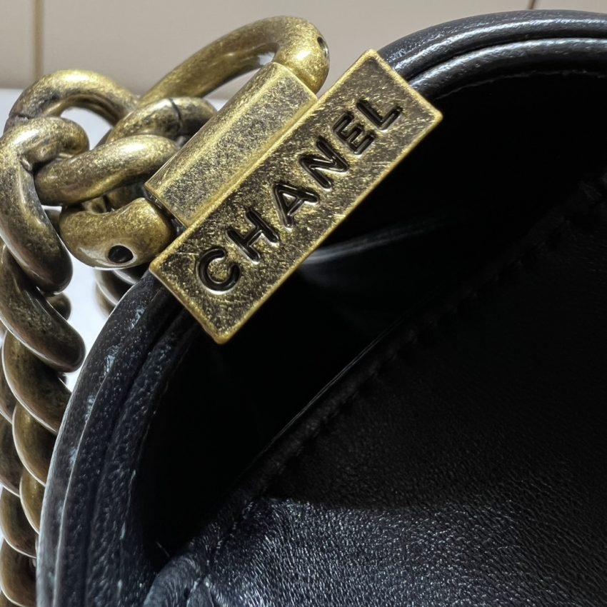 Replica CHANEL Le Boy Large Black 5 Replica CHANEL Le Boy Large Black - top-rated replica designer bag