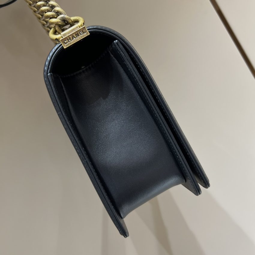 Replica CHANEL Le Boy Large Black 6 Replica CHANEL Le Boy Large Black - high-quality designer bag clone
