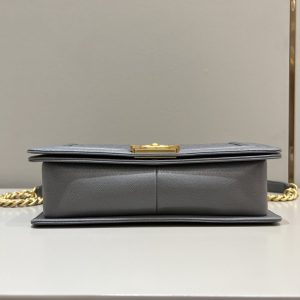 Replica CHANEL Le Boy Large Grey 8 Replica CHANEL Le Boy Large Grey - high-quality designer bag clone