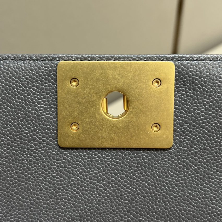 Replica CHANEL Le Boy Large Grey 7 Replica CHANEL Le Boy Large Grey - realistic designer-inspired fake bag