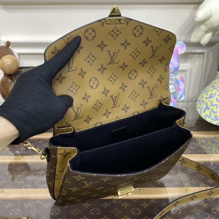 Replica Louis Vuitton Pochette Metis Brown Canvas 3 Replica Louis Vuitton Pochette Metis Brown Canvas - high-accuracy replica luxury purse